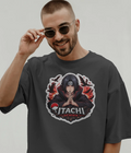 Oversized T-Shirt Men-Itachi Uchiha