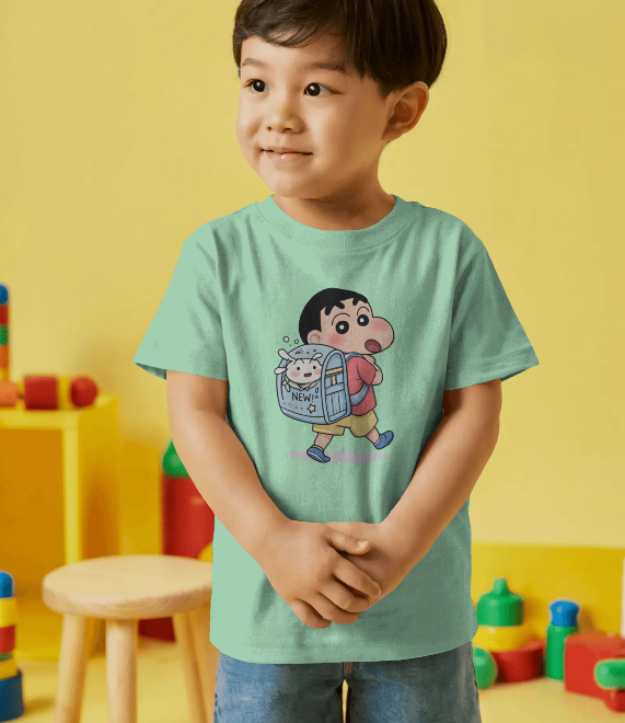 Kids Round Neck T-Shirt