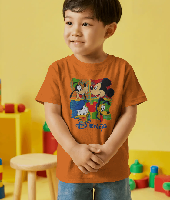 Kids Round Neck T-Shirt