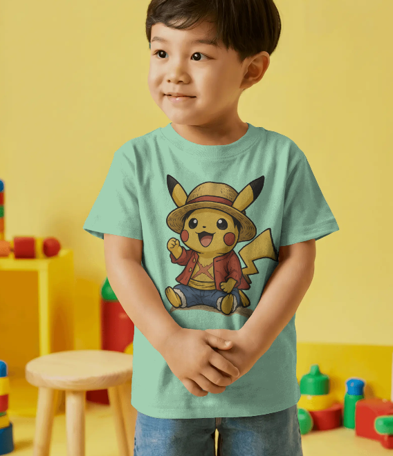 Kids Round Neck T-Shirt