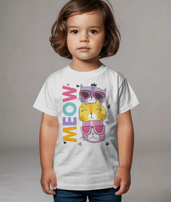 Kids Round Neck T-Shirt