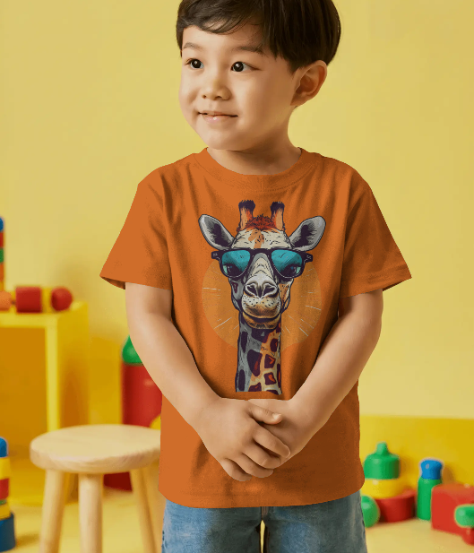 Kids Round Neck T-Shirt