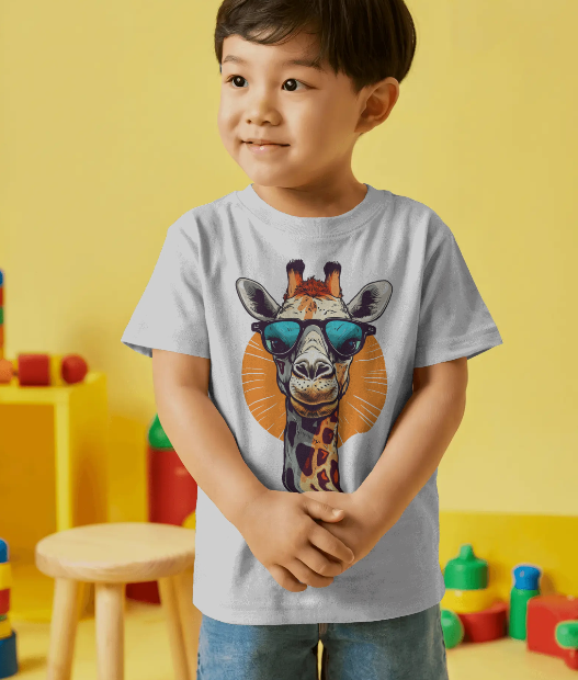 Kids Round Neck T-Shirt