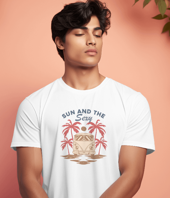 Summer Vibe Tees-Men