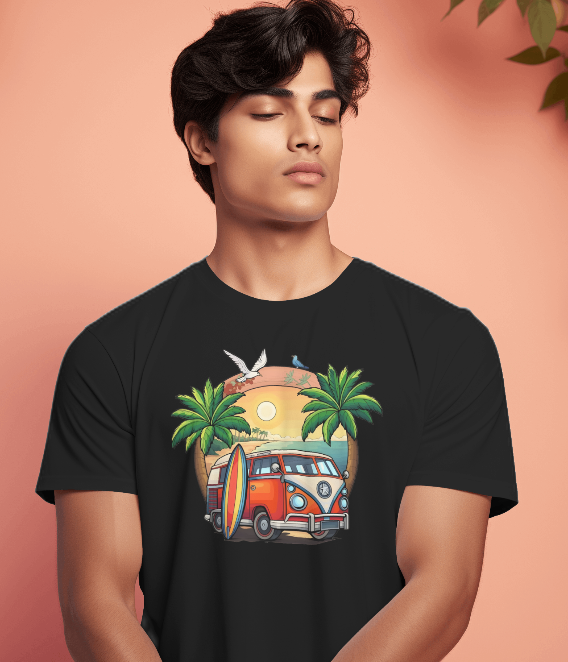 Summer Vibe Tees-Men