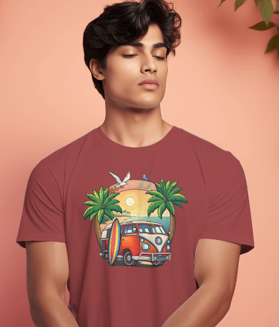 Summer Vibe Tees-Men