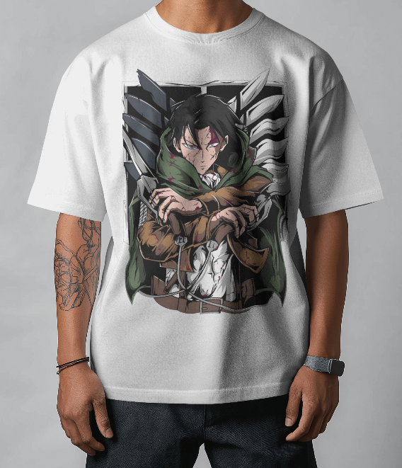 Oversized T-Shirt Men-Attack On Titan