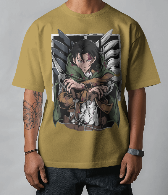 Oversized T-Shirt Men-Attack On Titan